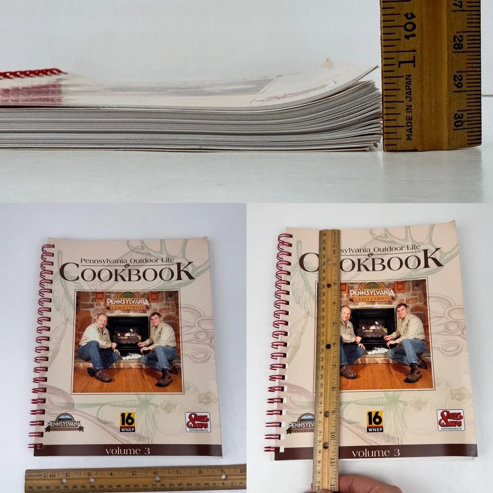 Vtg 2005 Pennsylvania Outdoor Life Cookbook Softcover Vol 3‎ WNEP Scranton NEPA